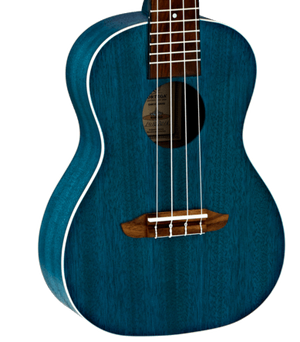 Ortega Concert Ukulele with Okoume body and Walnut fingerboard, featuring 18 frets and ORTEGA Die Cast tuners.