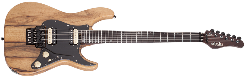 Schecter guitar image, used for an article on fret buzz.