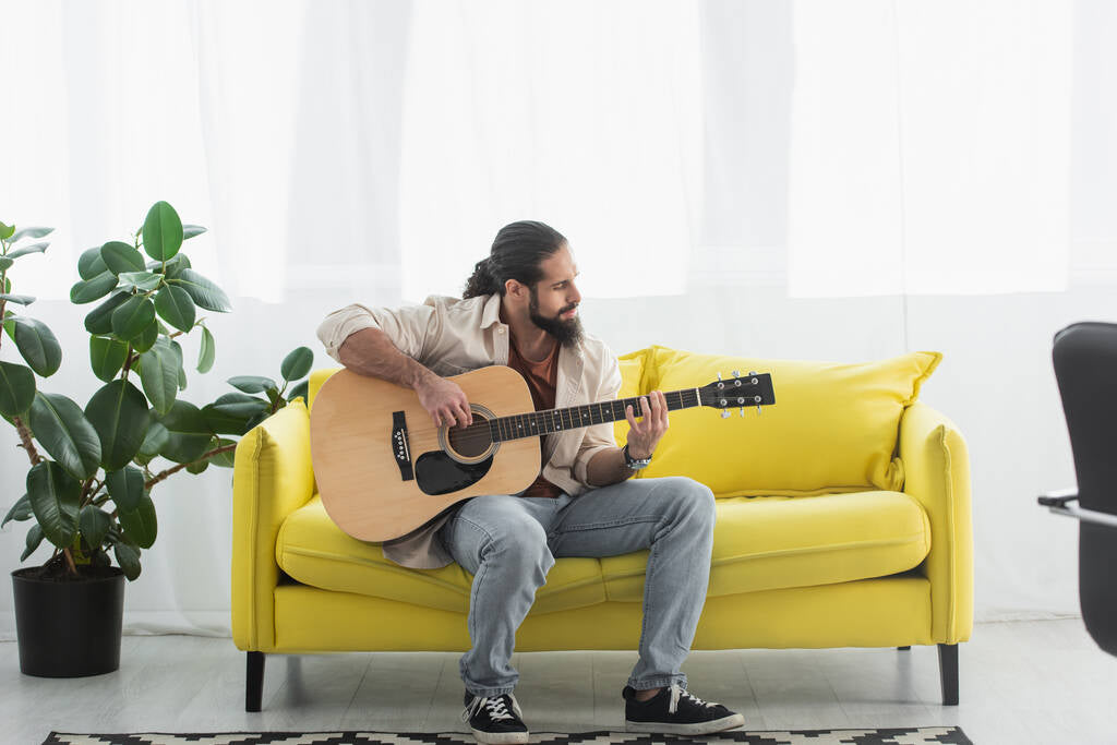 Man playing guitar