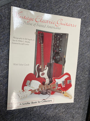 1968 Kustom K-200A Vintage Guitar with original case, featured in VINTAGE ELECTRIC GUITARS Magazine, showcasing wide headstock and classic Bigsby vibrato.