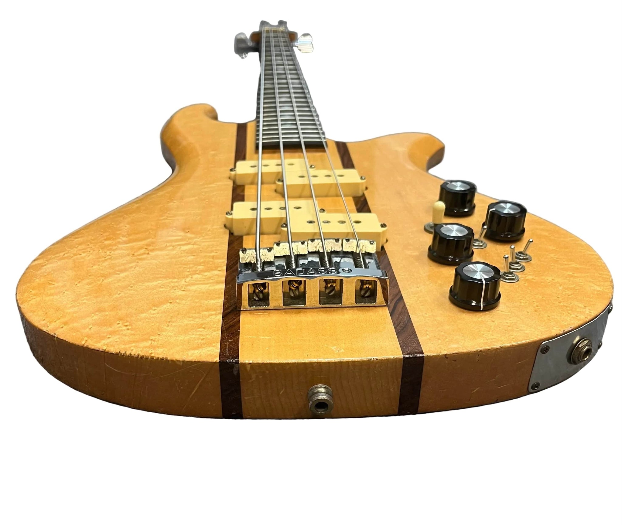 B.C RICH EAGLE BASS木目ヘッド イーグル ベース 1982 BC Rich Eagle Bass – USA Made, Original Electronics, Professional