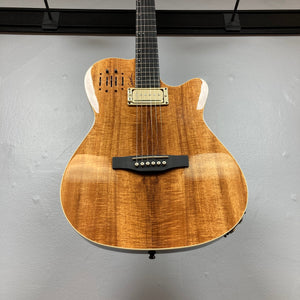 2018 Godin A6 Koa Extreme w/Gigbag Upgraded w/Seymour Duncan P-Rail Used