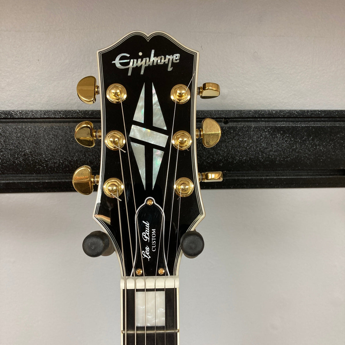 2022 Epiphone Les Paul Custom Ebony w/Gibson Pickups, Gator Case, and more!
