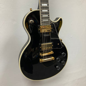 2022 Epiphone Les Paul Custom Ebony w/Gibson Pickups, Gator Case, and more!