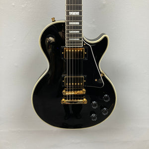 2022 Epiphone Les Paul Custom Ebony w/Gibson Pickups, Gator Case, and more!
