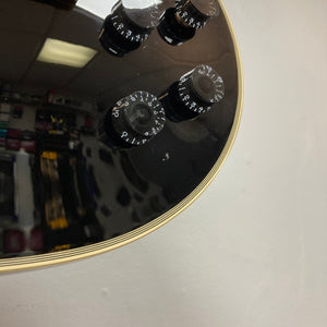 2022 Epiphone Les Paul Custom Ebony w/Gibson Pickups, Gator Case, and more!