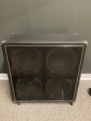 4x12 Speaker Cabinet Used on wheels, offering powerful sound and great tone, available for local pickup.