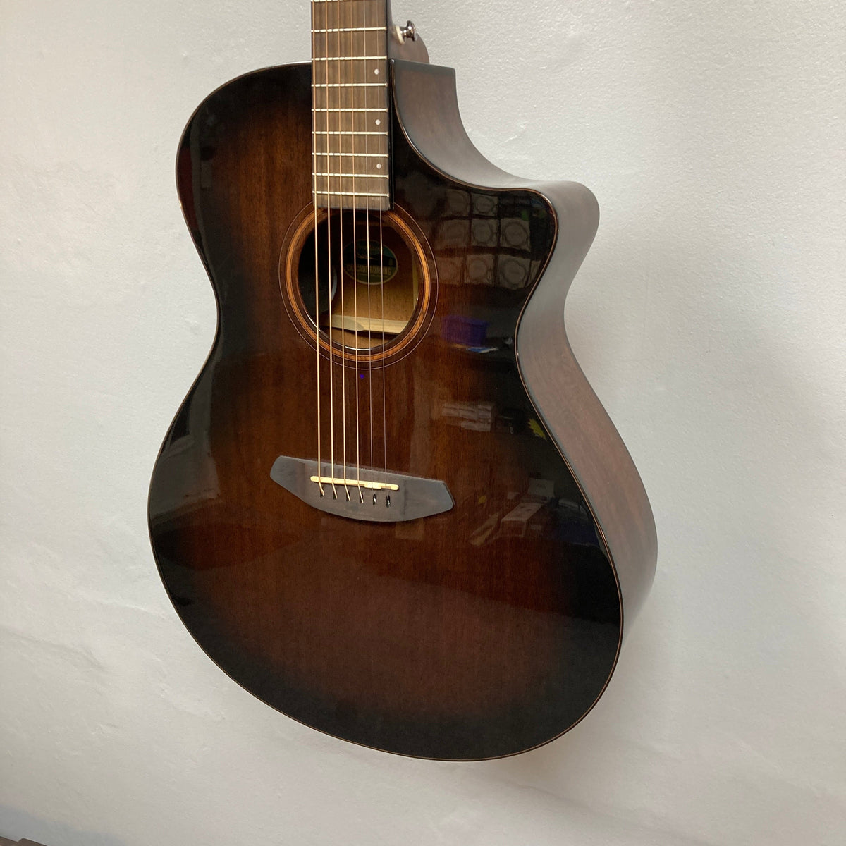 Breedlove Wildwood Pro Concerto Suede CE African Mahogany-African Mahogany Open Box