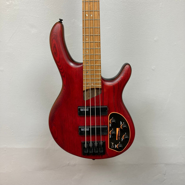 Cort B4 Bass: Explore the Stunning Burgundy Red Finish