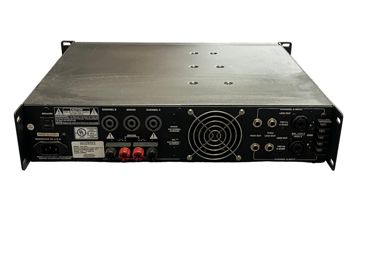 Crest CPX1500 Power Amplifier USED/Consign