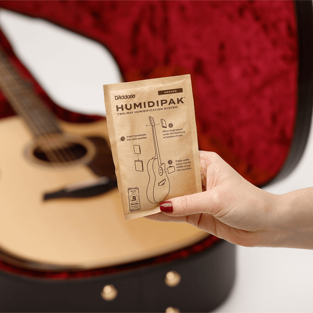 D&#39;Addario Humidipak Absorb Humidity Control System Guitar
