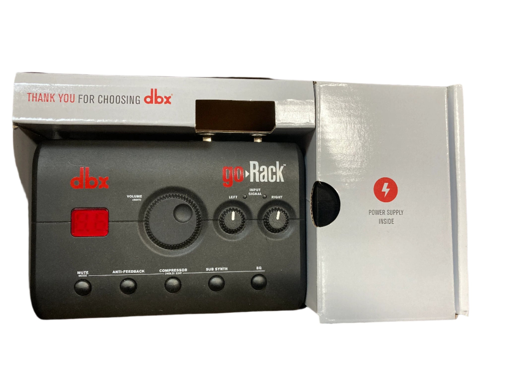 DBX goRack Performance Processor for Enhanced Audio Quality - Guitars ...