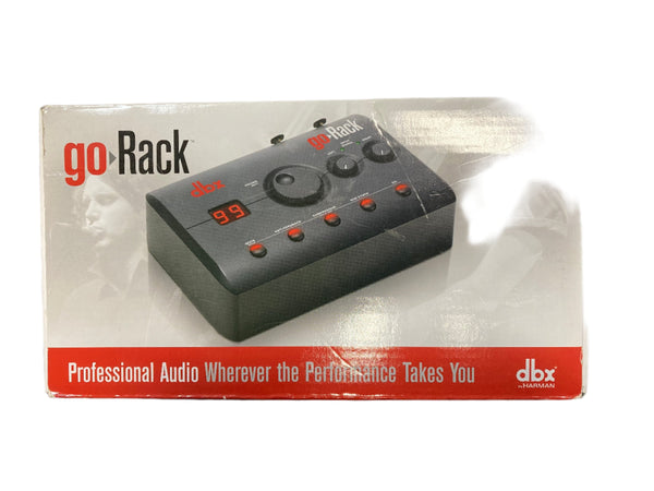 配信機器・PA機器・レコーディング機器 DBX go Rack portable performance process dbx goRack Performance Processor | Sweetwater