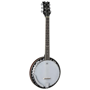 Dean Backwoods 6 Banjo Six String front view.