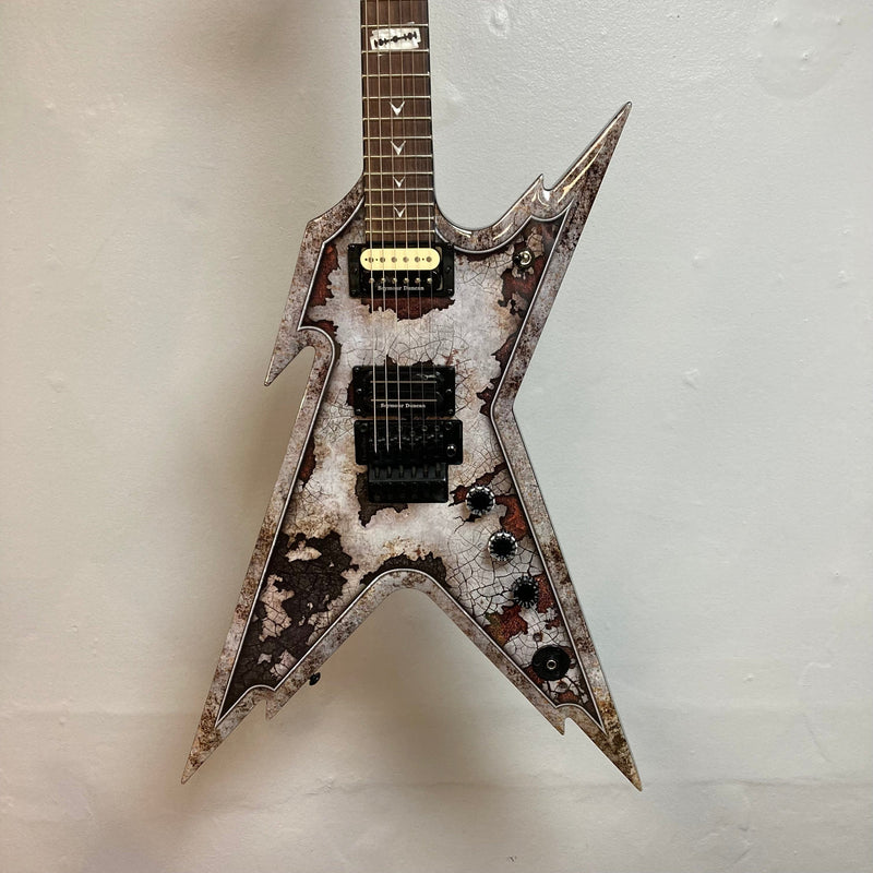 Dime Razorback Rusted Dean Razorback Rust Guitar with Case - Used - Guitars on Main