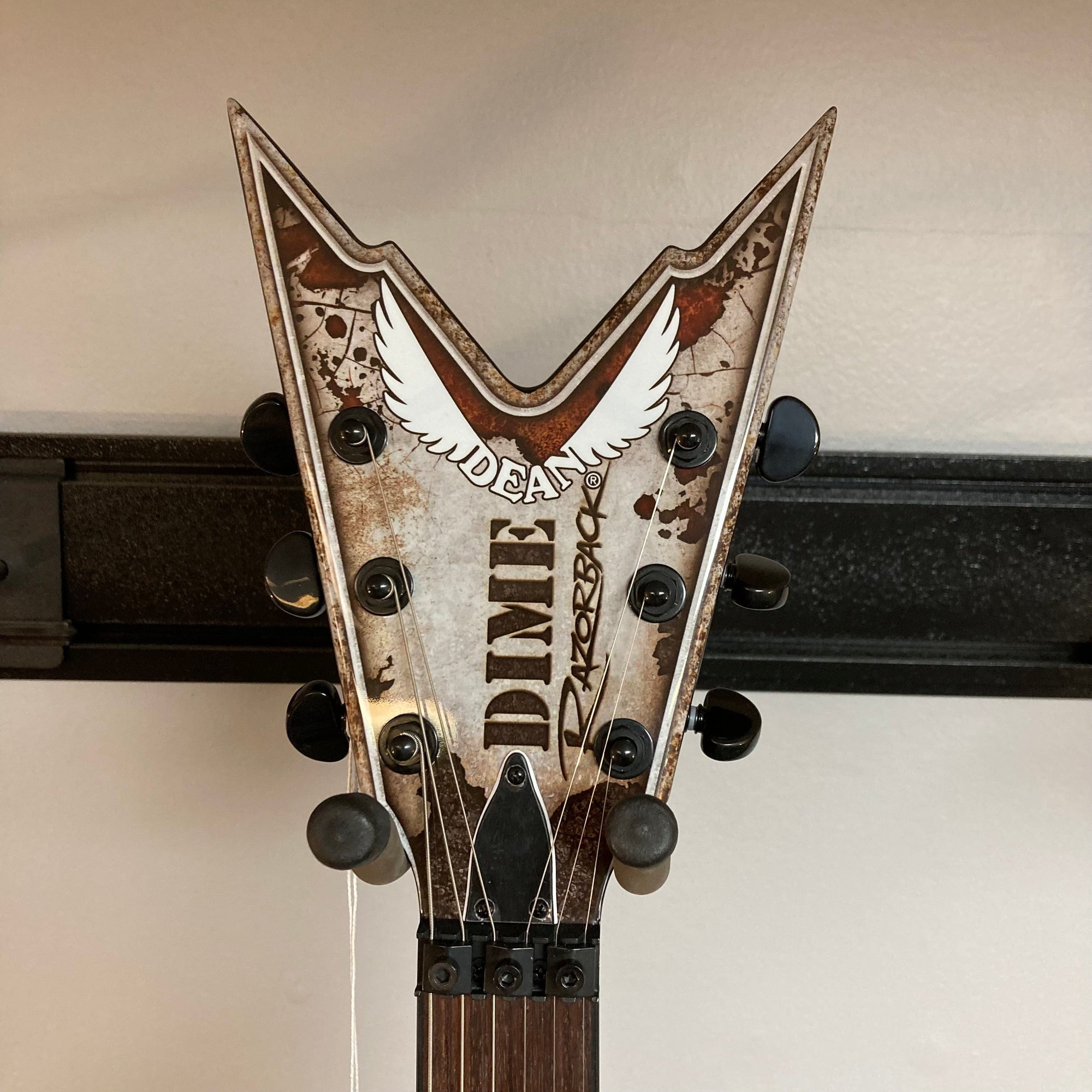 Rust Razer Back Dean Razorback Rust Guitar with Case - Used - Guitars on Main