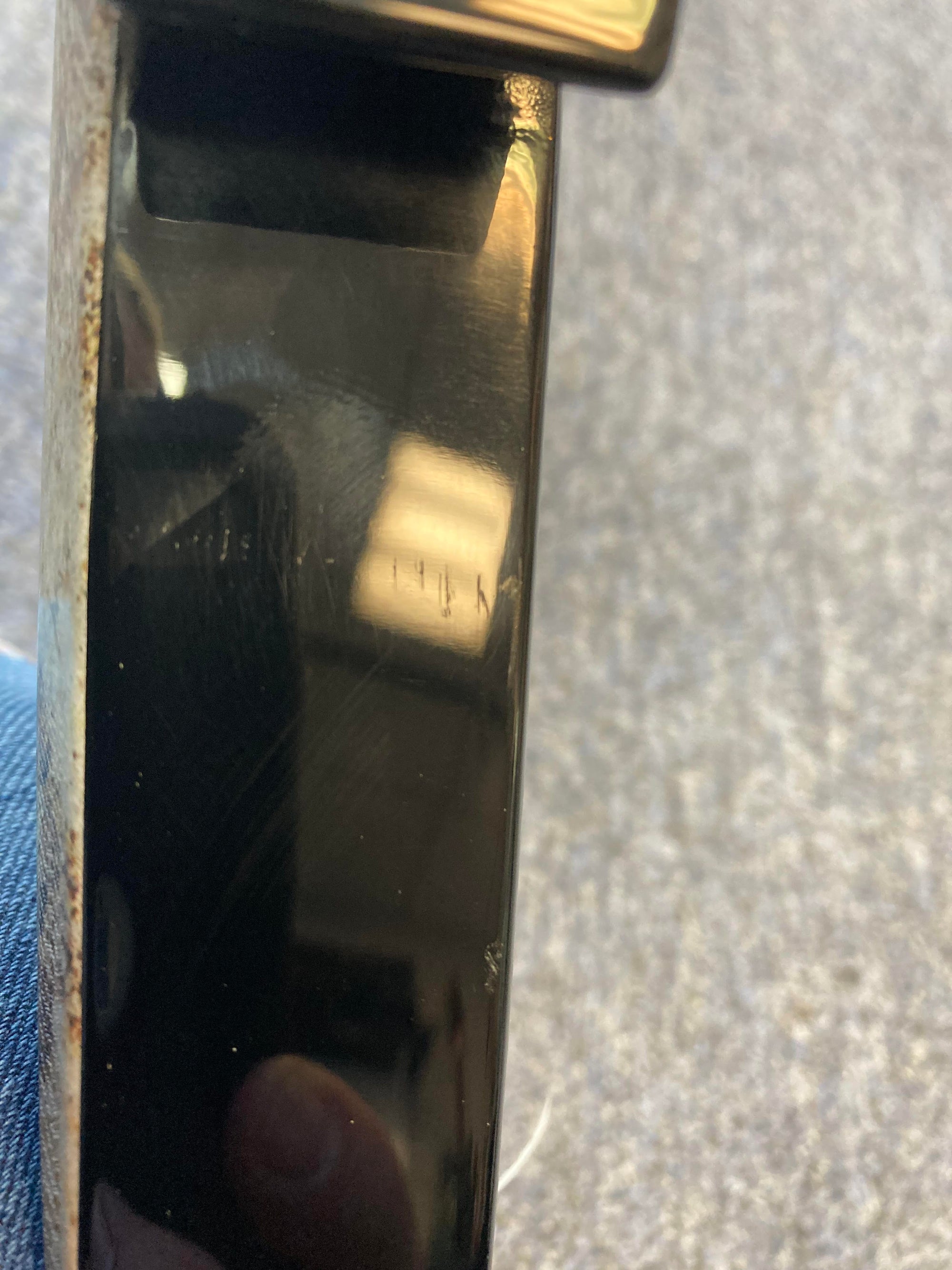 Dean Dime Razorback Rust Guitar w/Case - Guitars on Main