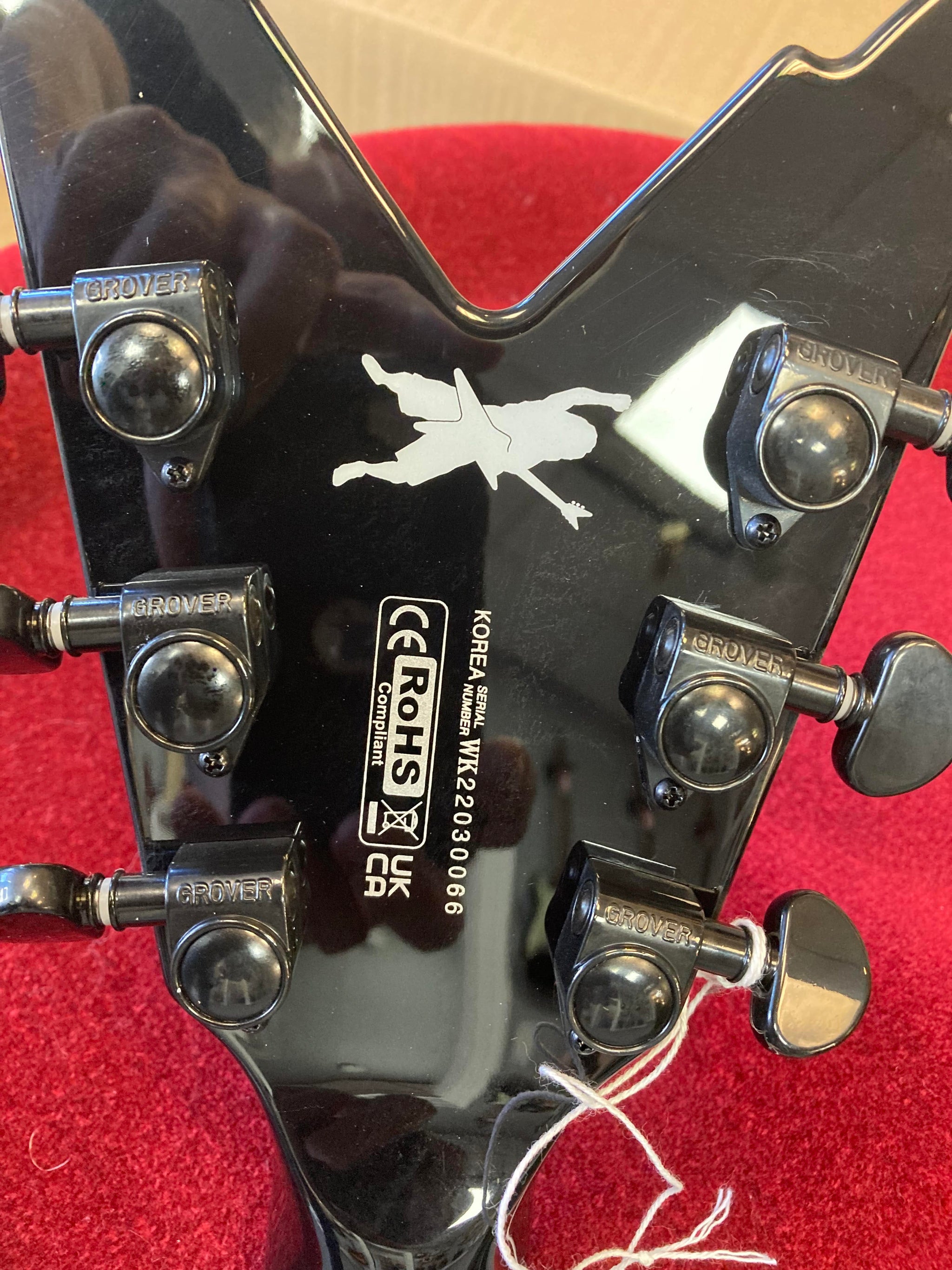 Dean Dime Razorback Rust Guitar w/Case - Guitars on Main