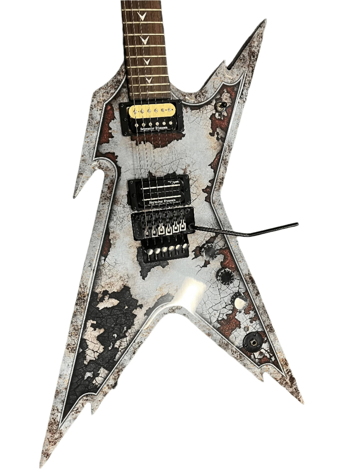 Dean Razorback Rust w/Case USED