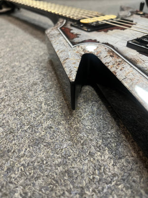 Dean Razorback Rust w/Case USED