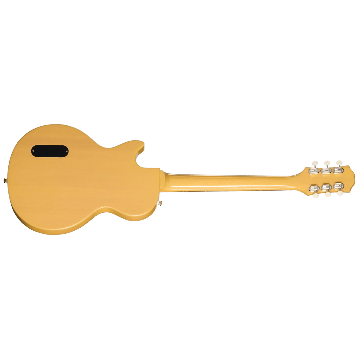 Epiphone Les Paul Junior in TV Yellow back view