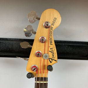 Fender Nate Mendel Precision Bass Candy Apple Red w/Tweed Case Used