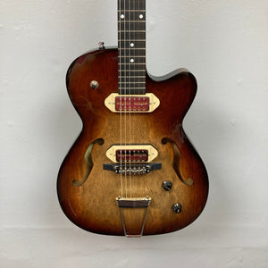 Godin 5th Ave TL Vintage Burst HG Gold Foil SF USED
