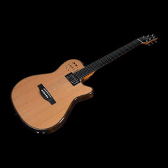 Godin A6 Ultra Deluxe Natural Hybrid Guitar | Guitars on Main
