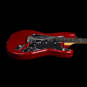 Godin LERXST Grace Red LTD I w/Vega Trem electric guitar showcasing sleek contours and precision craftsmanship, ideal for discerning musicians.