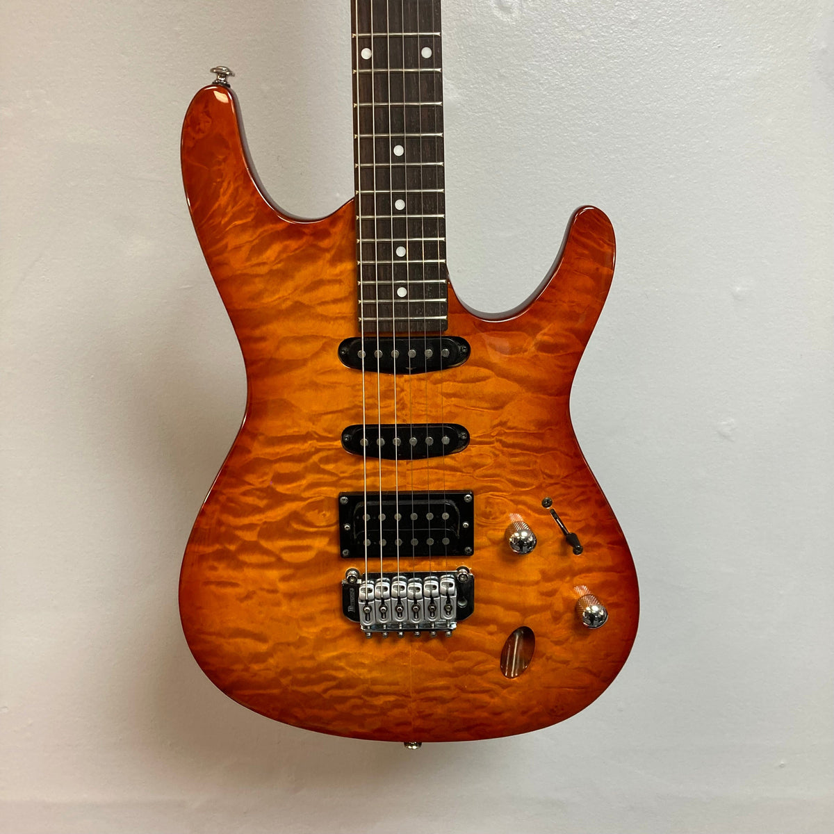 Ibanez SA Series Quilt Maple Amber Used