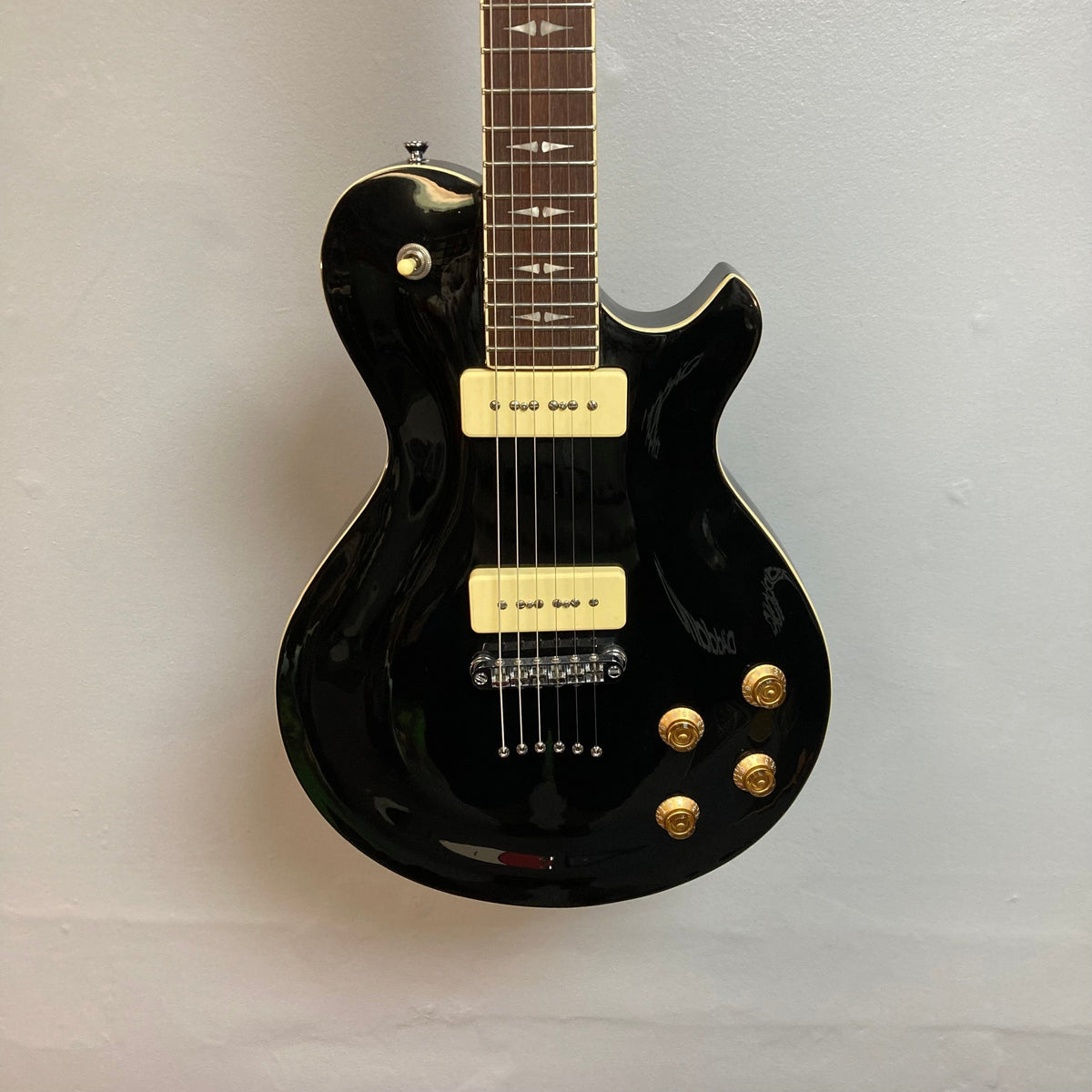 Michael Kelly Patriot P90 Gloss Black Prototype Guitars...