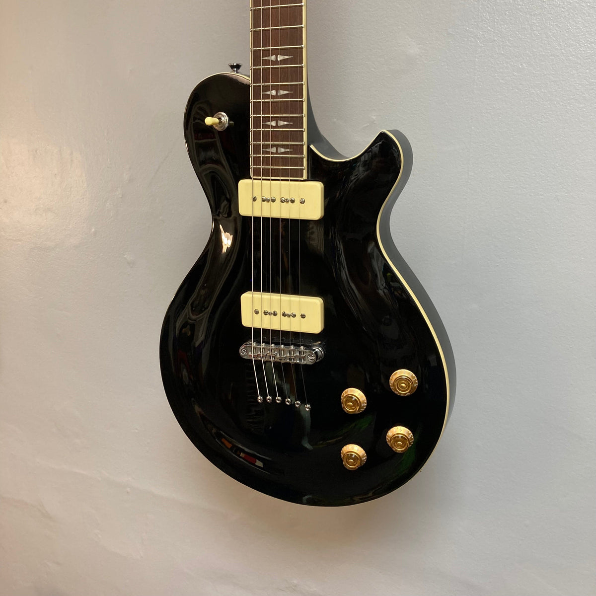 Michael Kelly Patriot P90 Gloss Black Prototype Guitars...