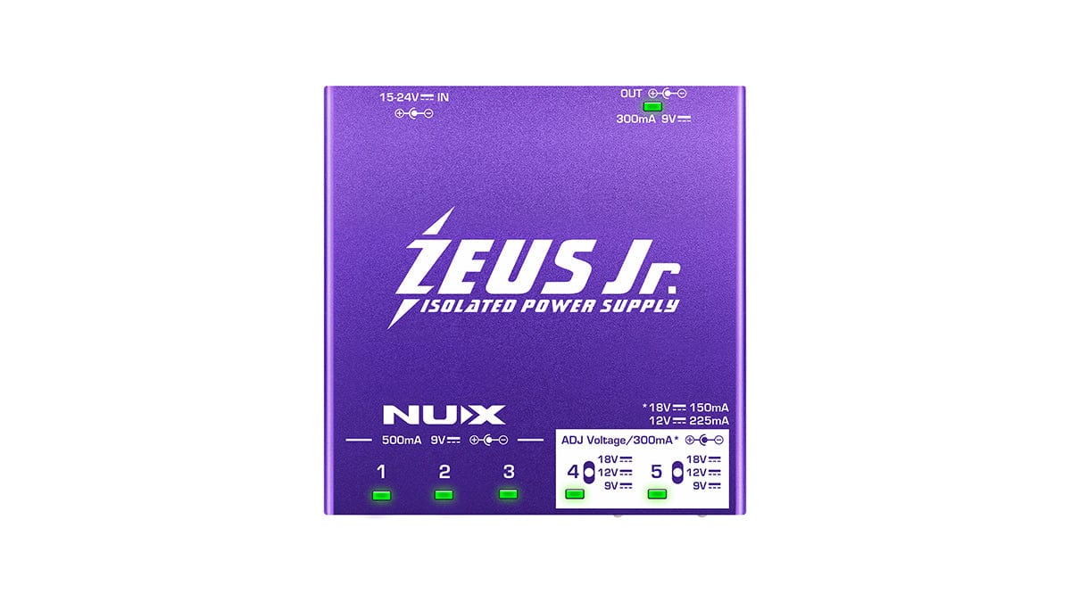 NUX Zeus Jr 6-Port Isolated Power Supply