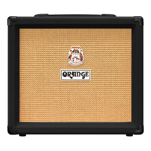 Black Orange O-TONE 40 compact solid-state combo amplifier with a tan textured speaker grille, crest emblem, brand logo, and 12″ Voice of the World speaker.