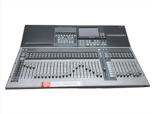 Close-up of PreSonus® StudioLive® Series III 64S Digital Console Mixer, lightly used, showing control knobs and interface for professional audio management.