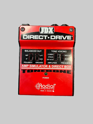 Used Radial Engineering JDX Direct Drive top panel