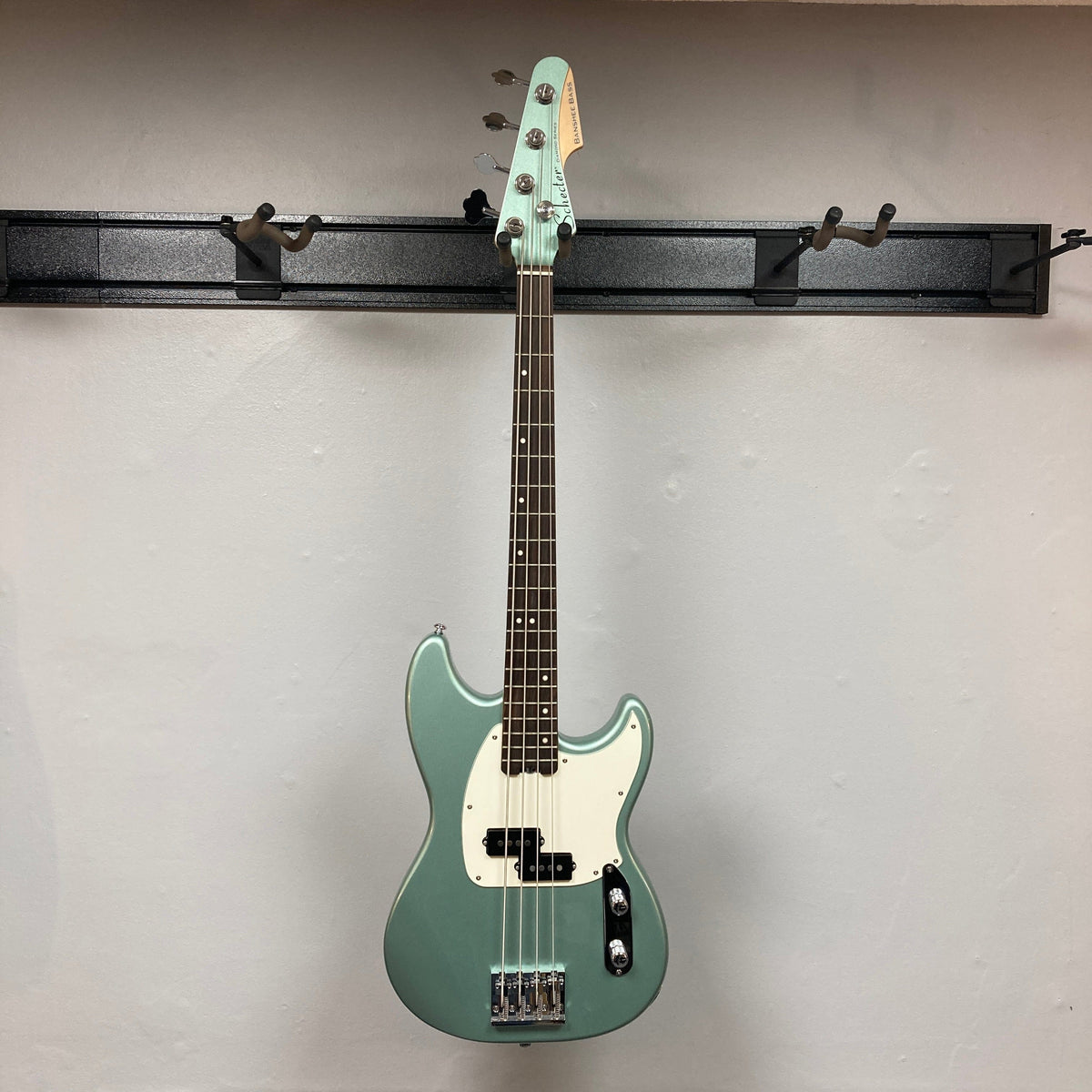 Schecter Banshee-4 Bass Vintage Pelham Blue Used Consign w/GigBag