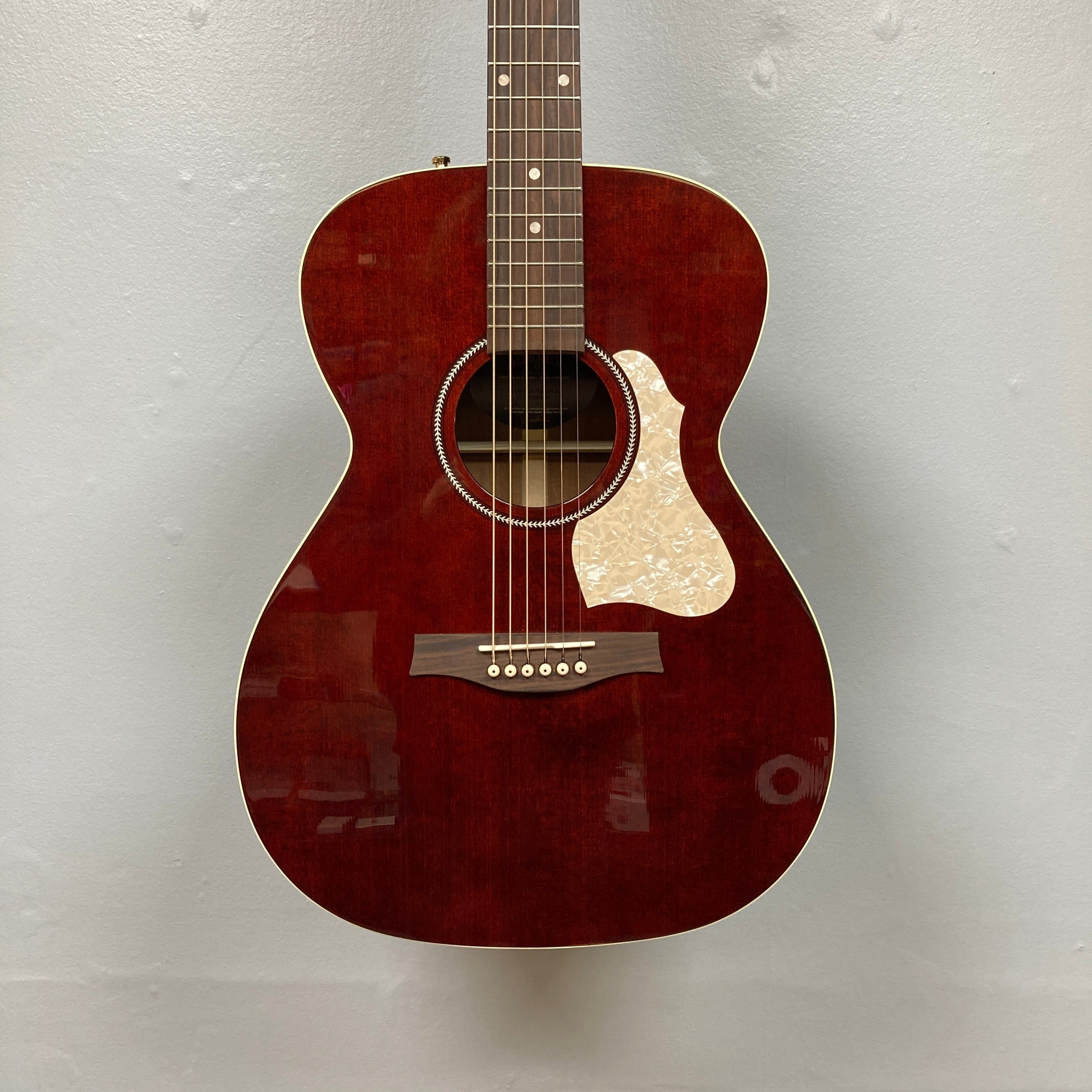 Seagull M6 Ltd Ruby Red Acoustic Electric Guitar - Guitars on Main