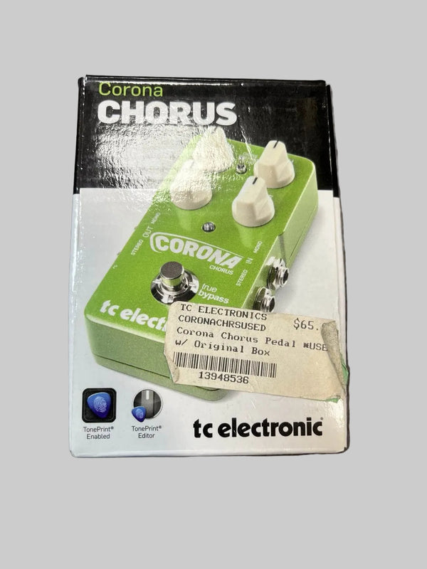 Used TC Electronic Corona Chorus pedal in original box