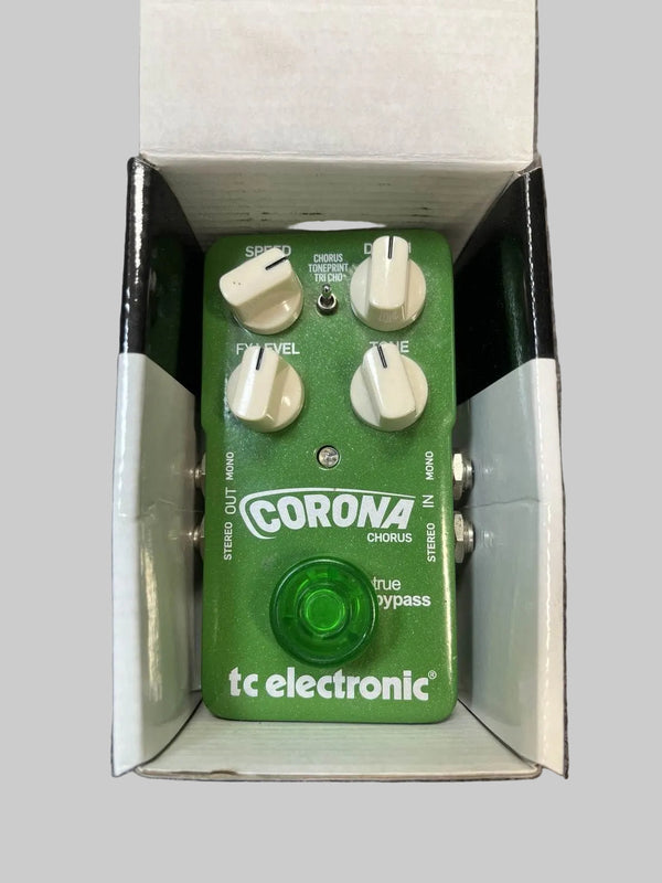 Used TC Electronic Corona Chorus pedal in original box
