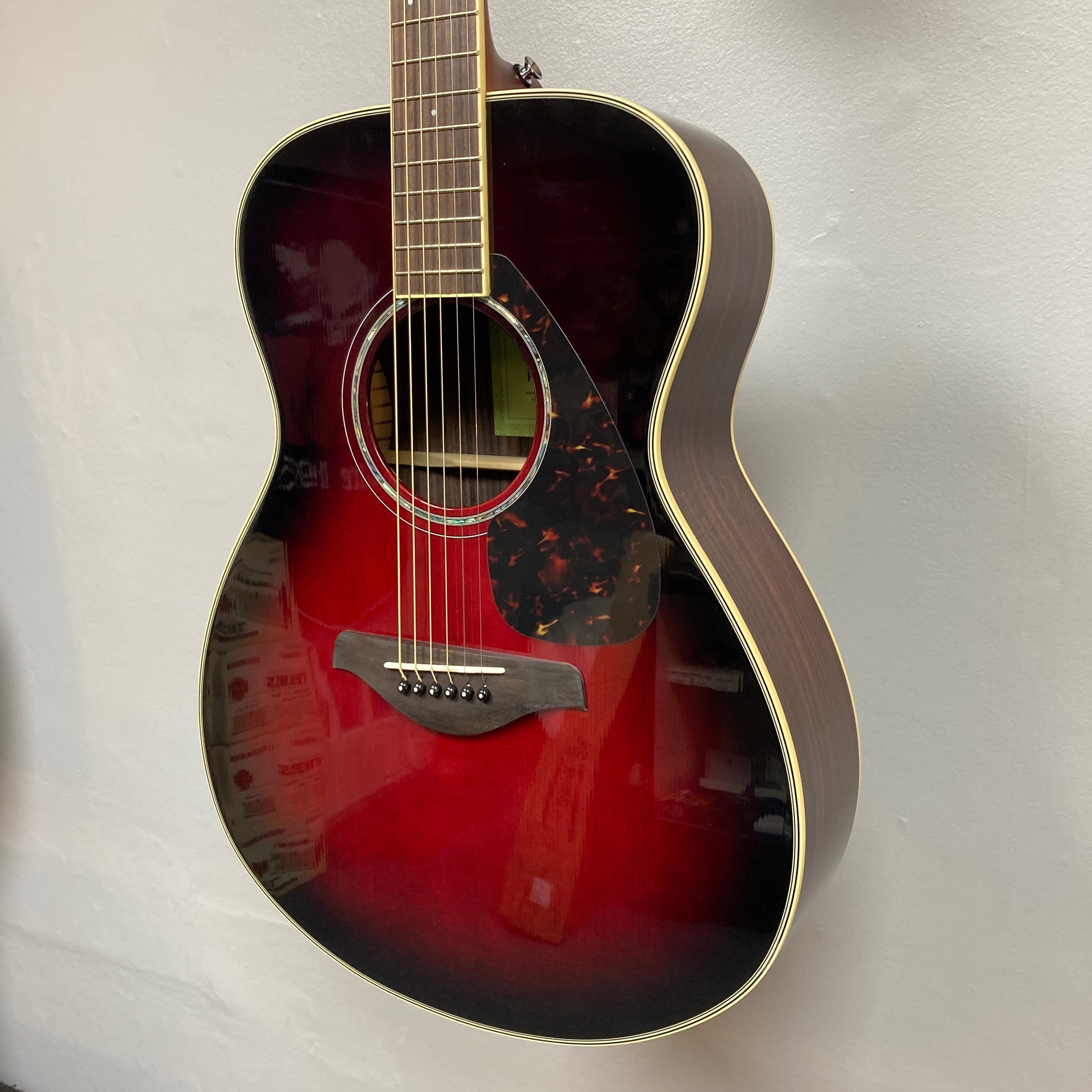 Yamaha FS830 Acoustic Guitar - Dusk Sun Red