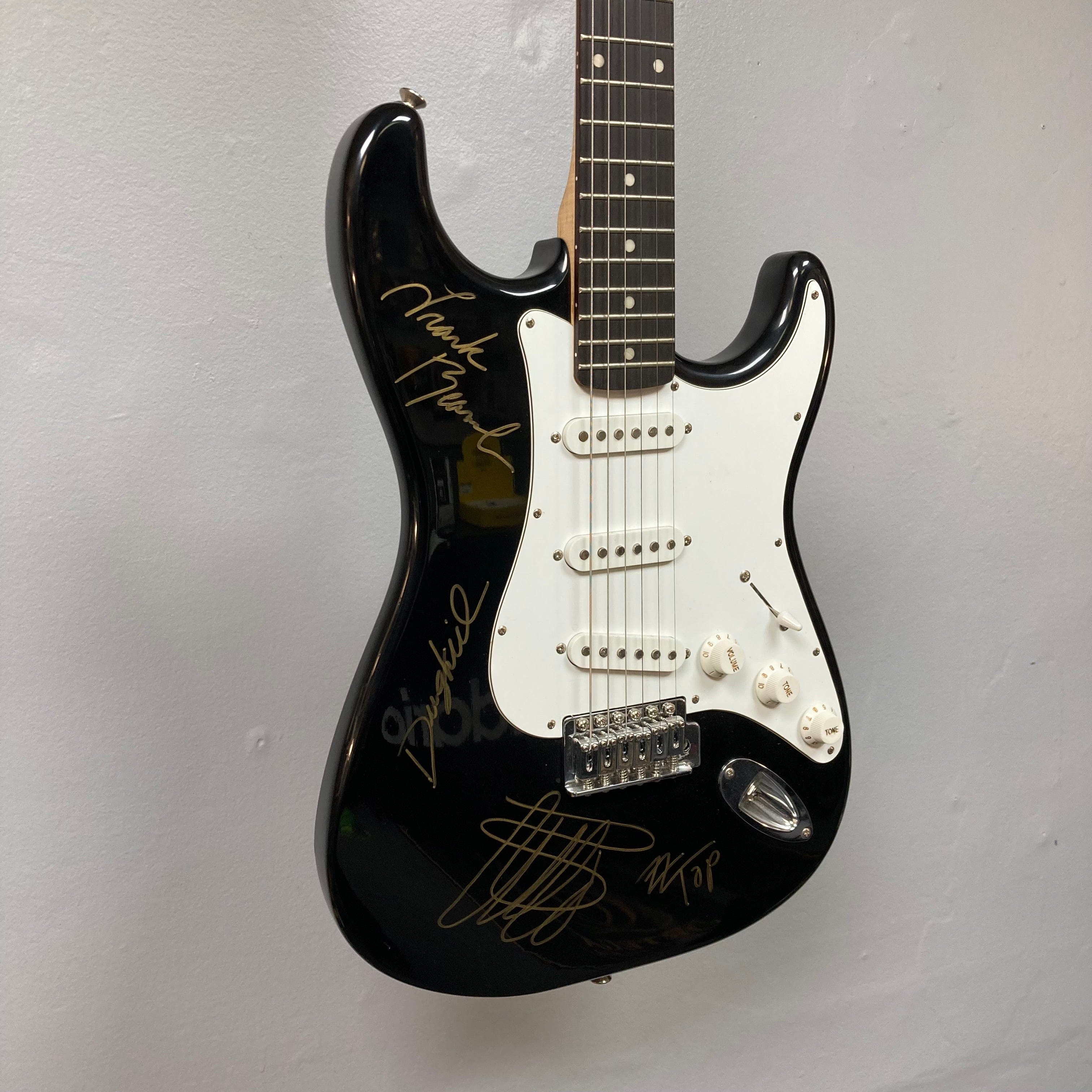 ZZ Top Signed Strat Style Guitar