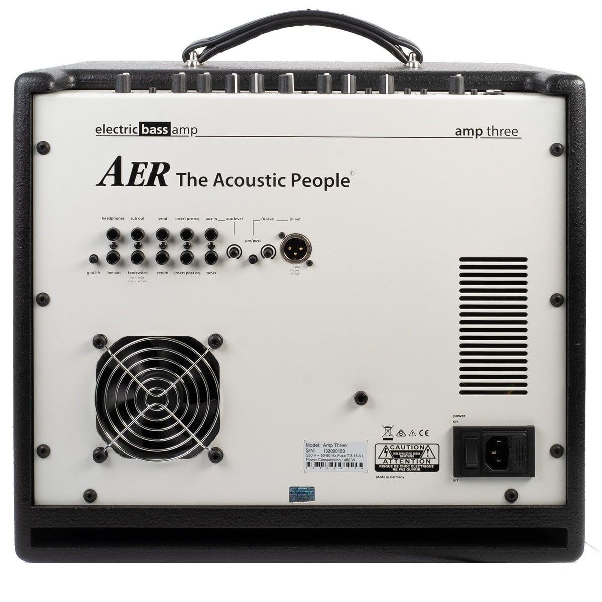 AER Amp - Three 200W Electric Bass Combo Amp Guitars on Main
