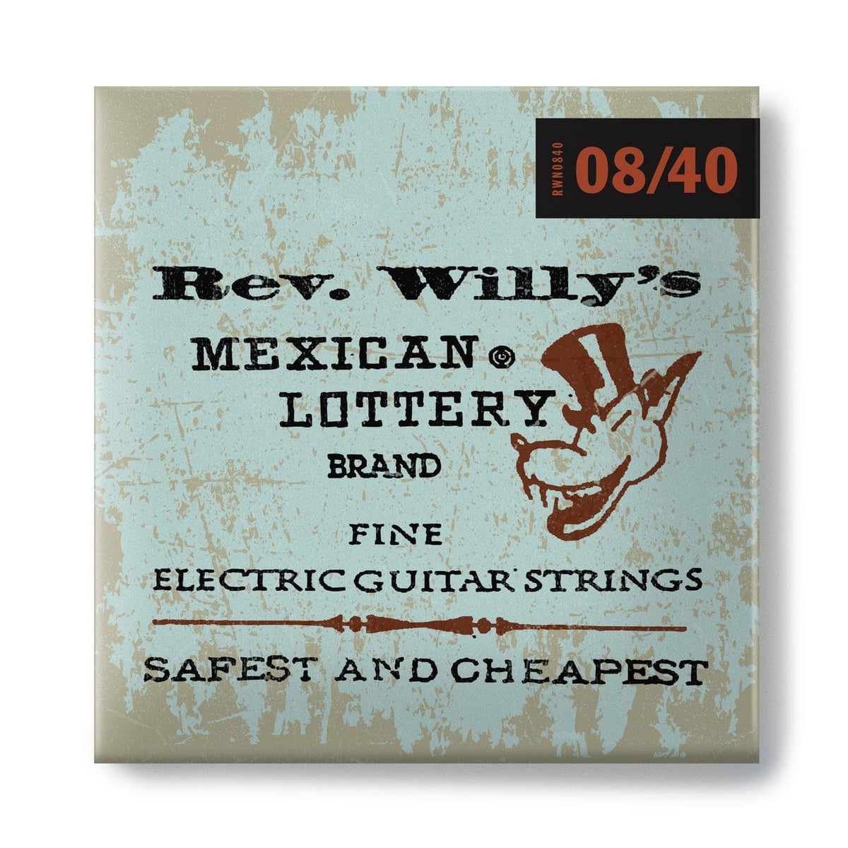 Billy Gibbons Custom Rev. Willy&#39;s Guitar Strings 08-40...