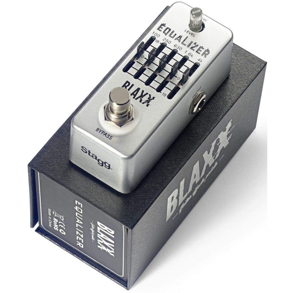 BLAXX 5-band Equalizer pedal for guitar Guitars on Main