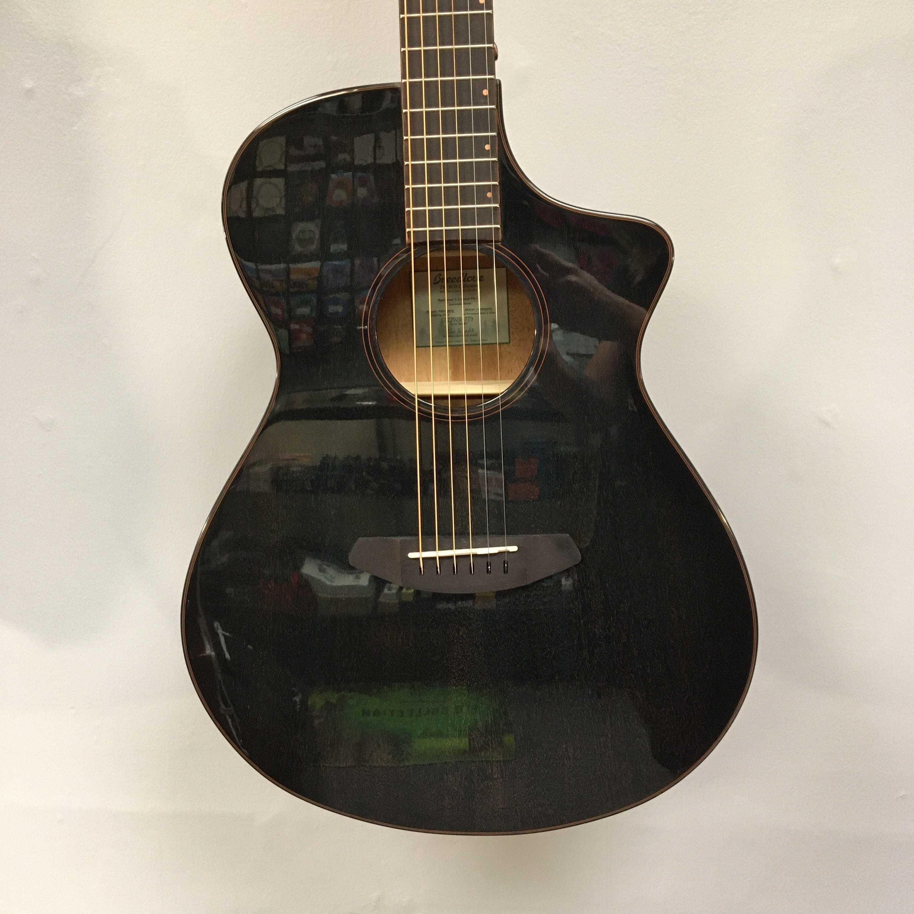 Breedlove Rainforest S Concert Papillon CE B-Stock