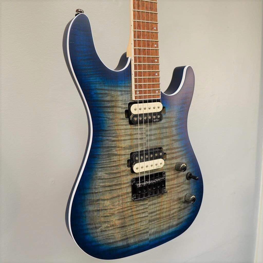 Cort GUITARS - ELECTRIC GUITARS Cort KX300 Open Pore Cobalt Burst
