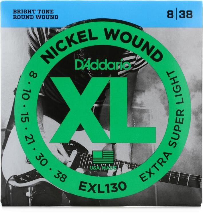 D&#39;Addario EXL130 XL Nickel Wound Electric Guitar Strings...