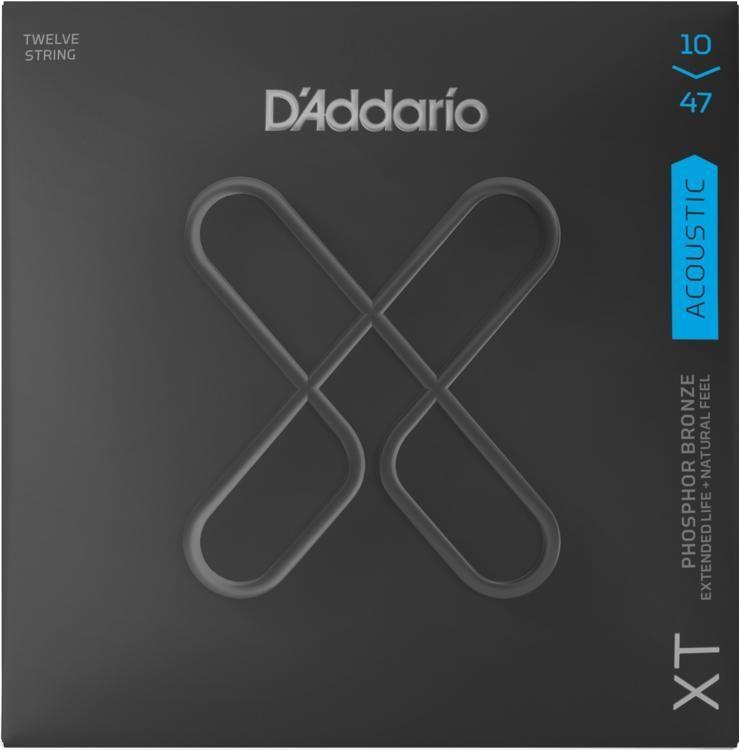 D&#39;Addario XTAPB1047-12 XT Phosphor Bronze 12-string...