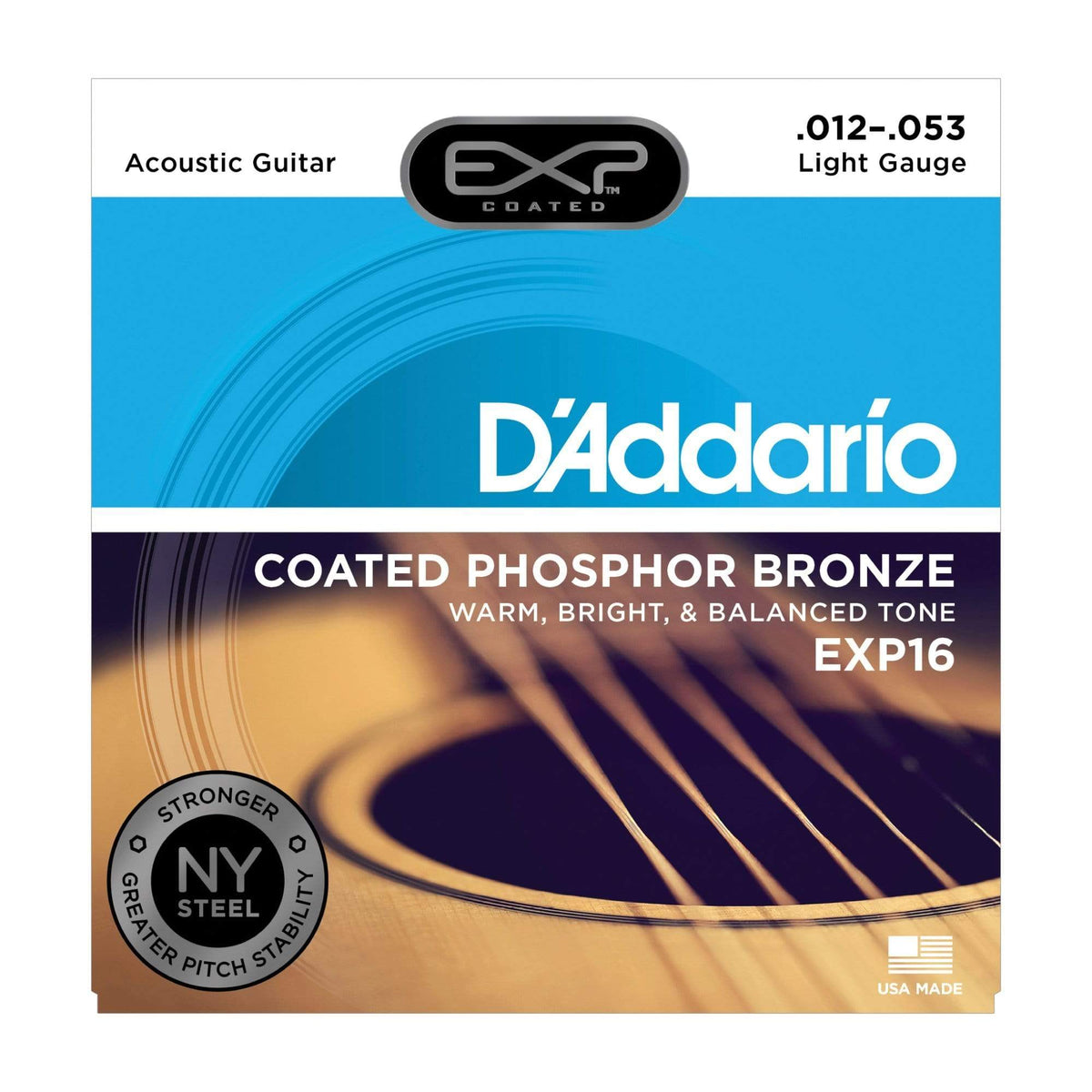 D&#39;ADDARIO EXP16 ACOUSTIC EXP PHOSPHER BRONZE LITE Guitars...